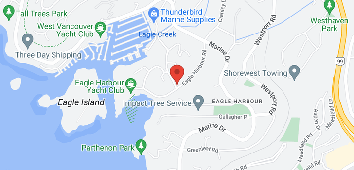 map of 5697 EAGLE HARBOUR ROAD